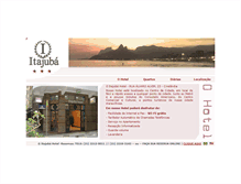 Tablet Screenshot of itajubahotel.com.br